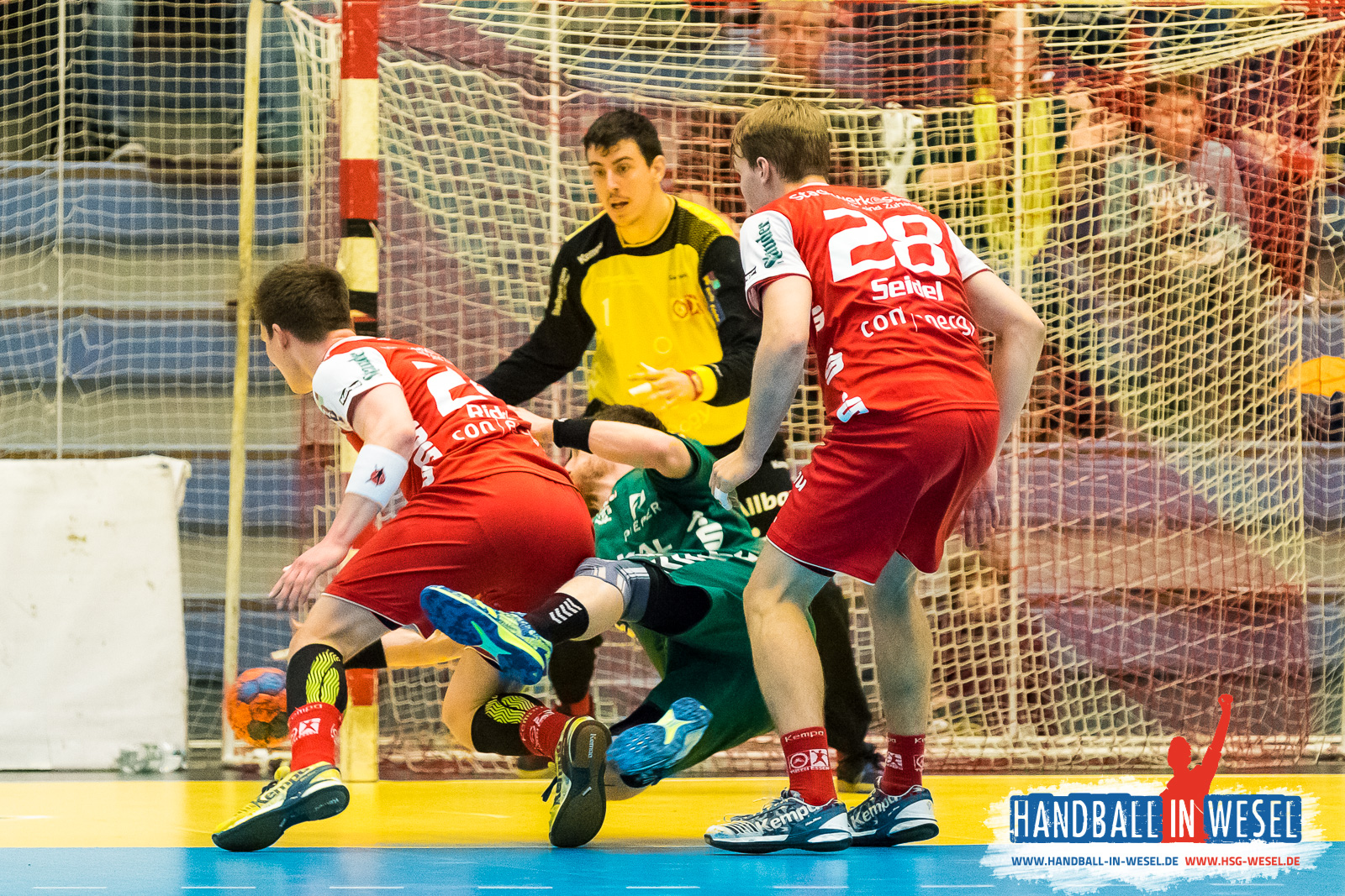 HSG Wesel E-Jugend / Einlaufkids TUSEM Essen 2017